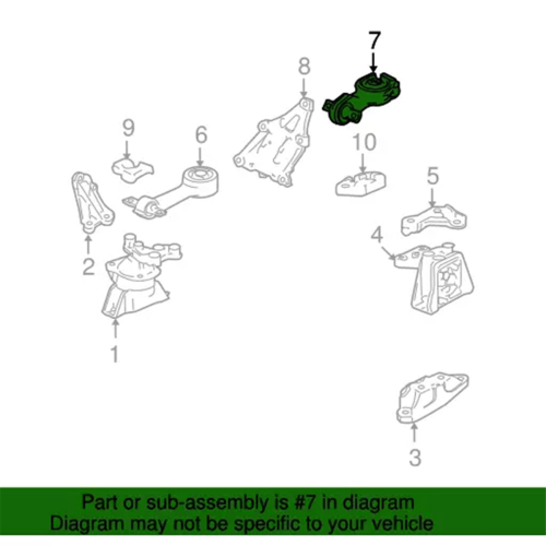 50890--A82 Engine Rod Lower Torque for 1.8L 2006-2010 2