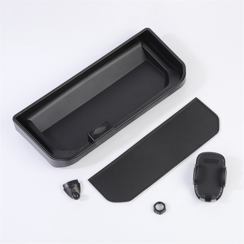 Dash Mount Phone Holder Center Console Box Tray for 1
