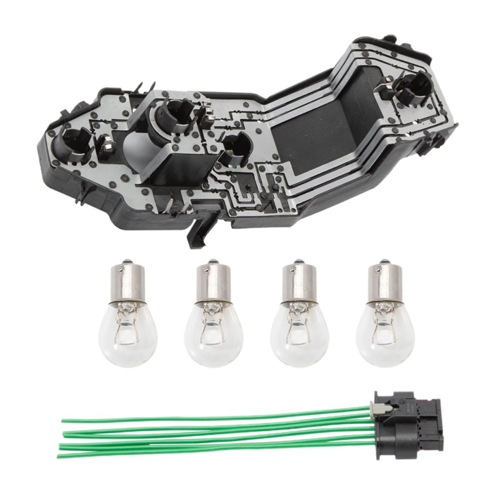 63217361305 Taillight Bulb Holder+Socket Wire Harness+4Pc Bulb Set 4852839601622