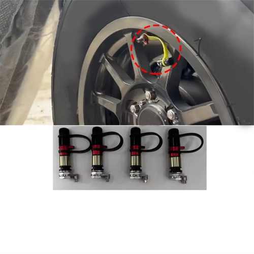 Car Pressure Relief Valve 4pcs Short Style 1