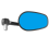 Universal Motorcycle 22mm Handlebar Rearview Mirror Oval Reflector A 7