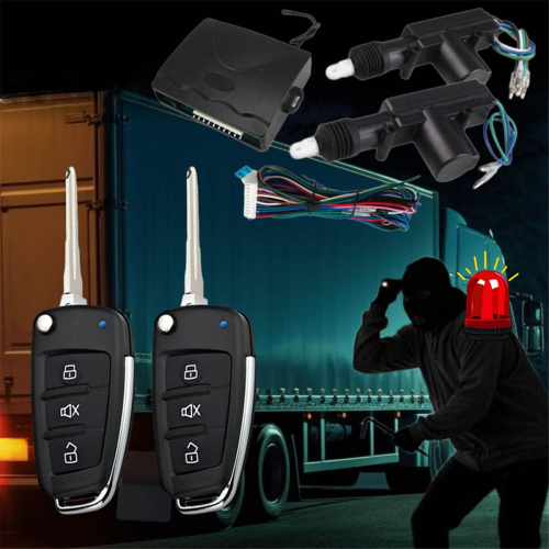 24V Truck Central Door Lock Remote Control Waterproof Dust-Proof 2