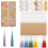DIY Blank Bookmark Covers Kraft Paper Bookmark Sleeves A 2