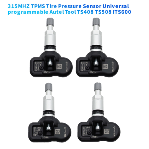 4Pcs Programmable MX Sensor 315MHZ TPMS Tire Pressure Sensor 1