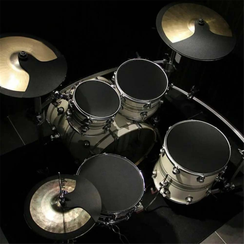 Drum Mute Pads Set,10Pcs Foam Drum Mute Pads,Soundproof Foam cotton 1