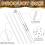 4 Pcs Bread Bow Knife Blades Stainless Steel Replacement Blade 6