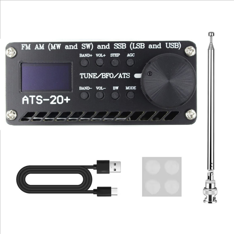 Ats-20+ Plus Si4732 Radio Receiver Fm Am Mw Sw Ssb Lsb Usb Full Band 4852839618583