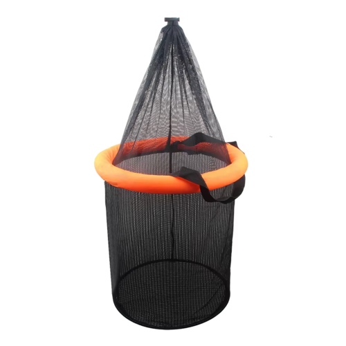 Floating Fishing Bait Basket Portable Foldable Fish Keeper Live