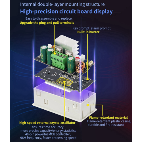 SK60S Adjustable DC Regulated Power Supply+WIFI Module 5A 60W 1