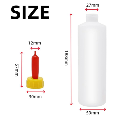 6Pcs Goat Feeding Bottles 400 Ml/13.5 Oz and 12 Nipples, 2