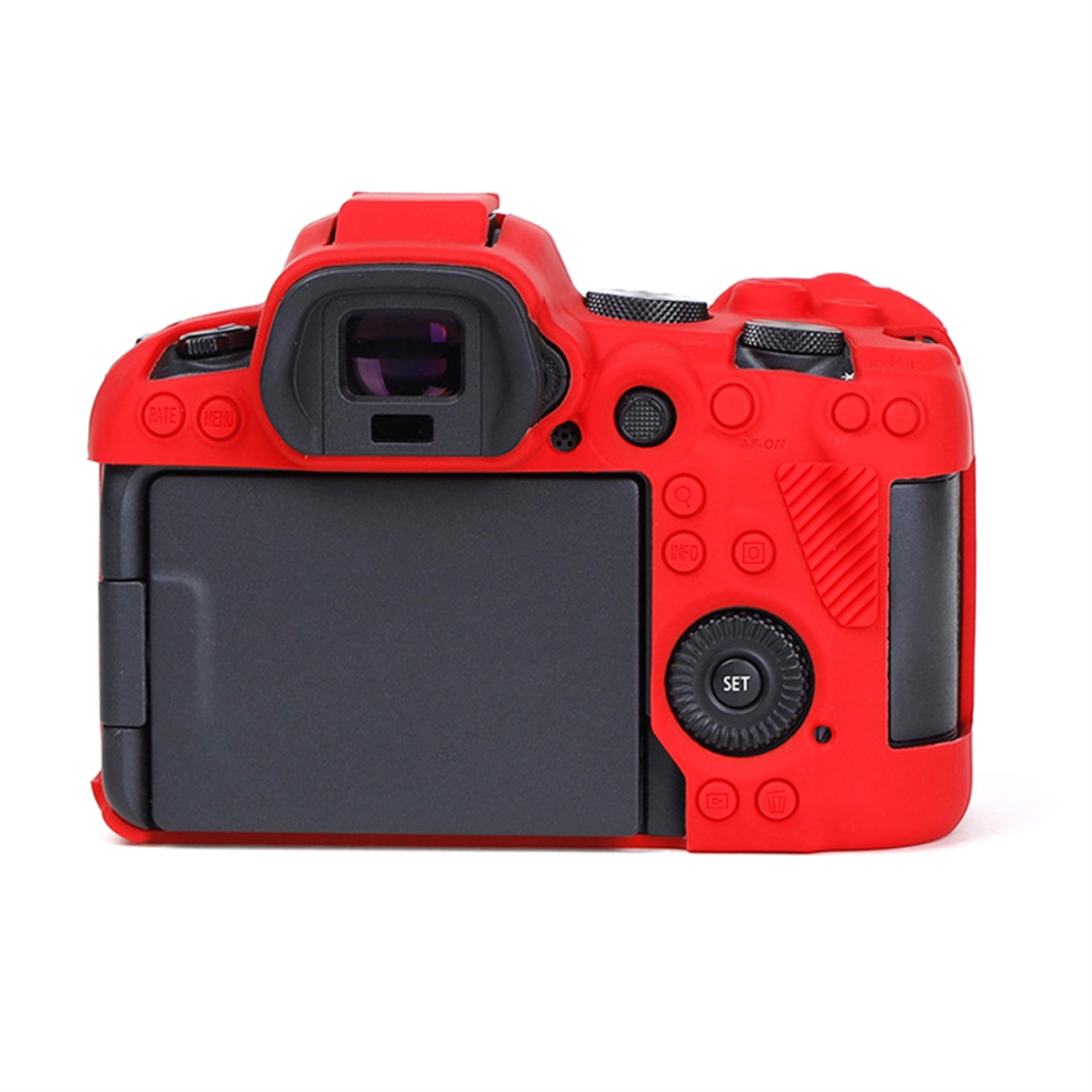 Silicone Protective Case for R6 Mark II Non-Slip Red-image-OPC-PHYTX5S-NEW
