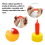 6Pcs Goat Feeding Bottles 400 Ml/13.5 Oz and 12 Nipples, 5