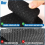 8pcs Treadmill Walking Mat Pad, Silicone Noise Reduction Workout Mat 3