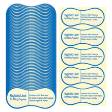 Adhesive Protective Hygiene Try on Stickers Hygienic Liner Bulk