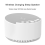 Mini Portable White Noise Bluetooth Speaker with 15W Charging, 6