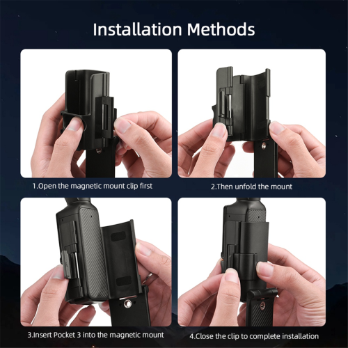 Magnetic Mount Stand for 3 Angle Adjustable 2