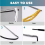 10PCS Drawstring Threaders Spring Clip for DIY Rope Projects 4