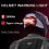 Motorcycle Warning Light Helmet LED Smart Light, super brightness 3