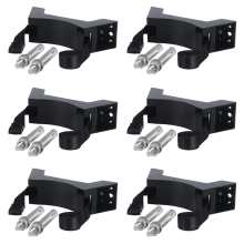 Propane Tank Holder Gas Cylinder Wall Mounted Bracket with Screw 6Set