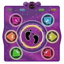 Electronic Dance Pad Wireless BT Dancing Mat Family Music Game Mat