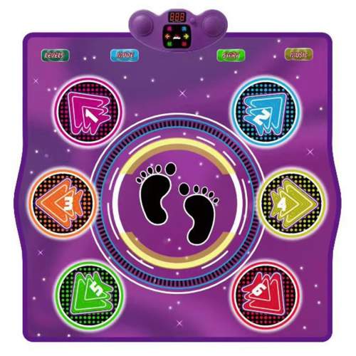 Electronic Dance Pad Wireless BT Dancing Mat Family Music Game Mat