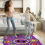Electronic Dance Pad Wireless BT Dancing Mat Family Music Game Mat 4