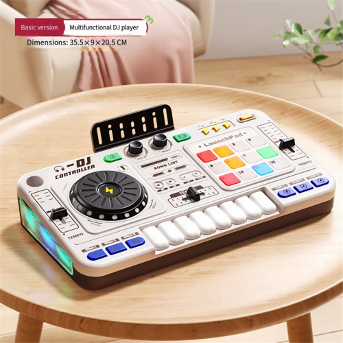 Kids Simulation Multifunctional DJ Mixer Controller B 1