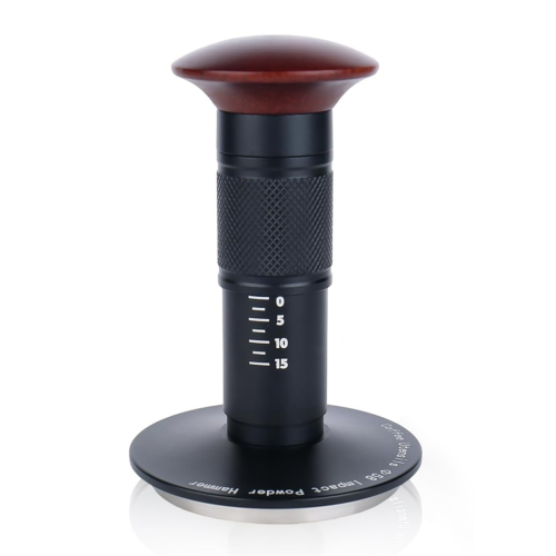 Espresso Tamper with Sound Feedback, Impact Coffee Tamper, 53mm