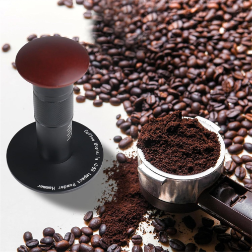 Espresso Tamper with Sound Feedback, Impact Coffee Tamper, 53mm 2