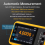 DM40C Digital Oscilloscope Multimeter with Signal Generator - 50MHz, 10-bit ADC, 4.5-Digit, IPS touchscreen, auto/AC-DC, data logging 1
