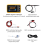 DM40C Digital Oscilloscope Multimeter with Signal Generator - 50MHz, 10-bit ADC, 4.5-Digit, IPS touchscreen, auto/AC-DC, data logging 3