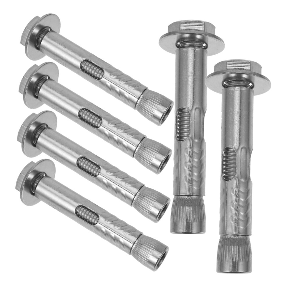6Pcs Expansion Screw Anchors M12x80mm External Nuts For Sheet Rock Screws And Anchors 354398647218