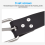 1.5M Adjustable Scuba Diving Weight Belt with Buckle White 7