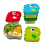 304 Stainless Steel Dinosaur Snack Box with Lid Dip Container D 1