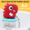 304 Stainless Steel Dinosaur Snack Box with Lid Dip Container D 2