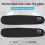 Under Pillow Sleep Aid Bluetooth Speaker Bone Conduction White 7