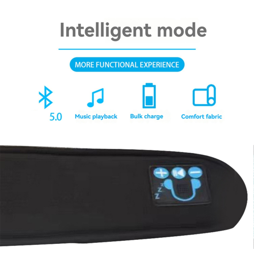 Under Pillow Sleep Aid Bluetooth Speaker Bone Conduction White 2