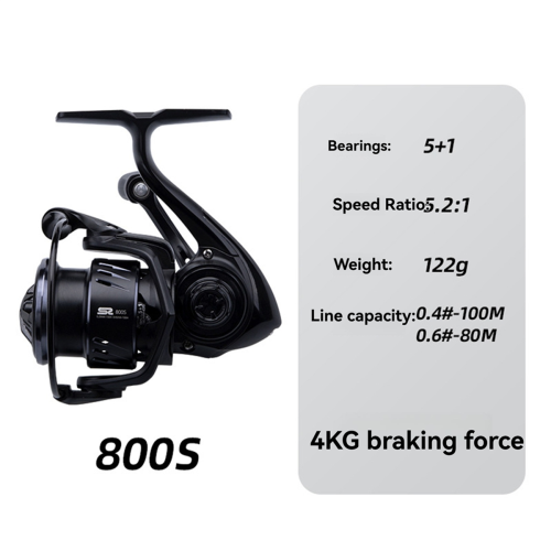 800S Fishing Reel Ultralight Max Drag 2