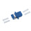 50Pcs LC Duplex Fiber Optic Adapter LC Optical Fiber Coupler 2