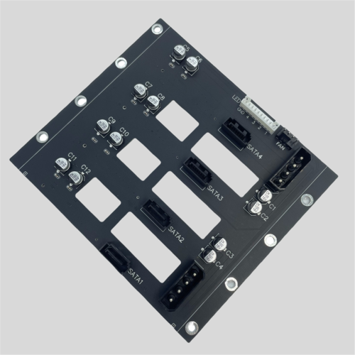 SATA to 4-Disk SSD/HDD Adapter 6Gbps Server Expansion Card 2