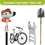 Wall Mounted Trimmer Rack Iron Universal Weeder Eater Hanger 6