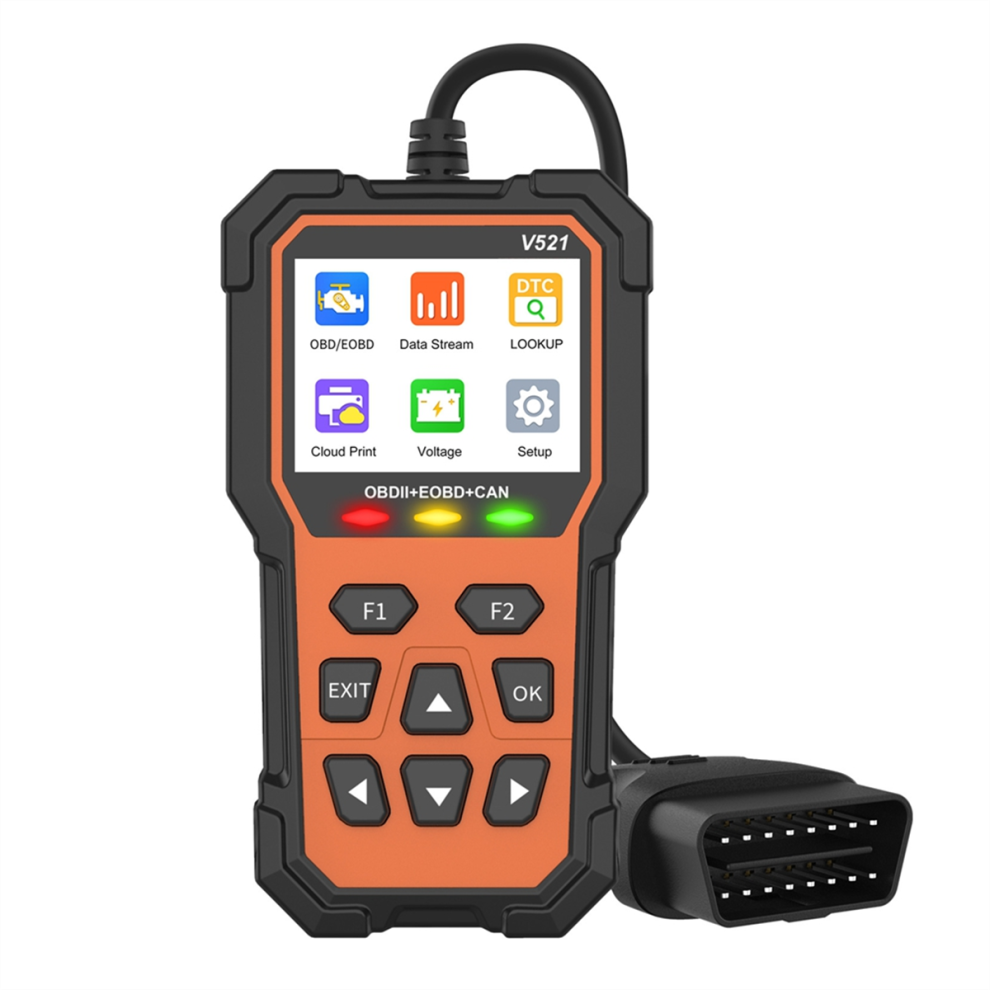 V521 Obd2 Scanner Engine Fault Code Reader 4852839646562