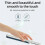 (Blue) Compatible For iPhone 16 Charging Back Case 7000mAh Power Bank Phone Backup Battery Pack 5