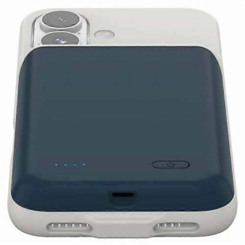 (Blue) Compatible For iPhone 16 Charging Back Case 7000mAh Power Bank Phone Backup Battery Pack 1