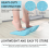 2PC Squat Wedge Block Non Slip Light Blue 3