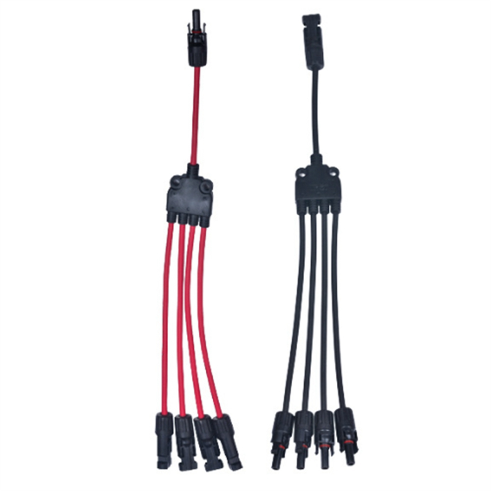 Photovoltaic Solar Connector Y Type 5 Way 1000V/30A Branch Cable, 4852839654796
