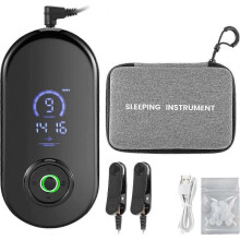 Nerve Stimulation Device with Ear Clips,Sleep Aids for Adults,Calm Carry Device for Insomnia Sleep with 3 Modes & 9-Level Adjustment