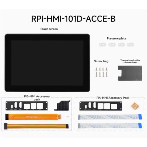10.1inch Industrial HMI Touch Display for 5 1