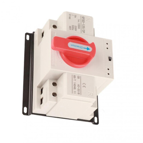 Dual Power Automatic Transfer Switch AC230V 100A 2P ATS Mini Generator Changeover Switch 2