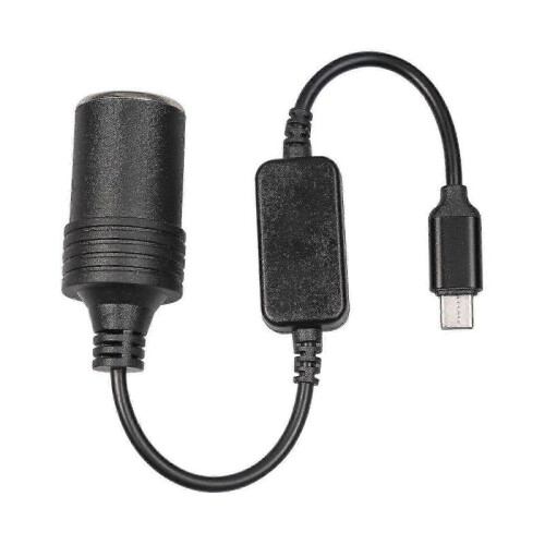 Usb C Type To 12v Car Cigarette Lighter